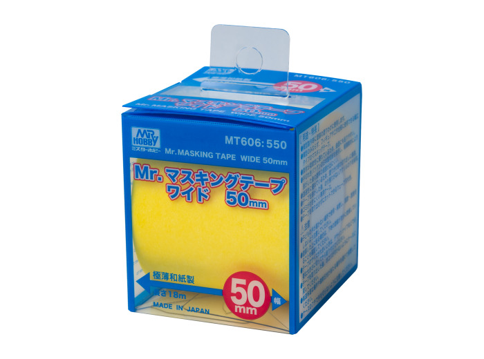 GUNZE MR. HOBBY MT-606 MR. MASKING TAPE WIDE (50MM)
