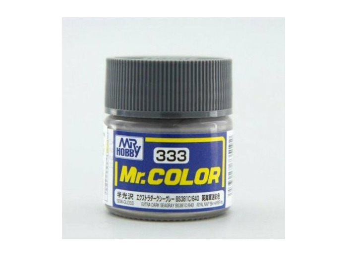 GUNZE C-333 MR. COLOR (10 ML) EXTRA DARK SEAGRAY BS381C 640