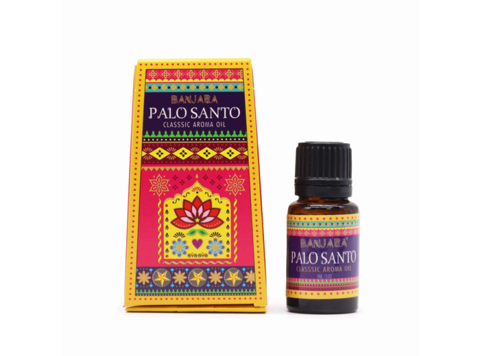 Huile Parfumée Indienne Banjara 10ml - Palo Santo