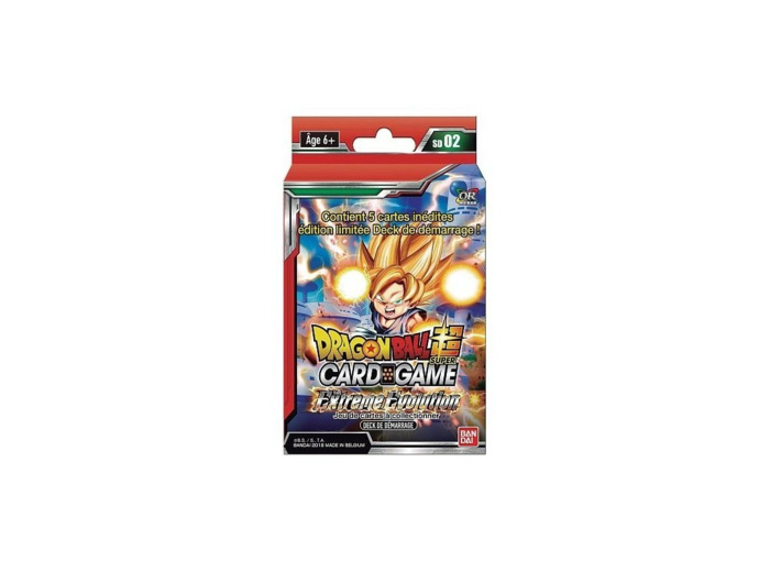 Dragon Ball Super Card Game ! Deck de Démarrage "The Extreme Evolution" VF/SD02