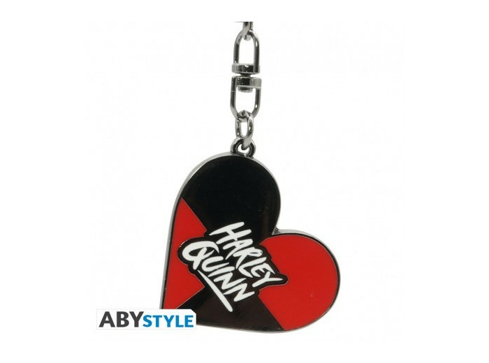 DC COMICS - Porte-clés "Coeur Harley Quinn"