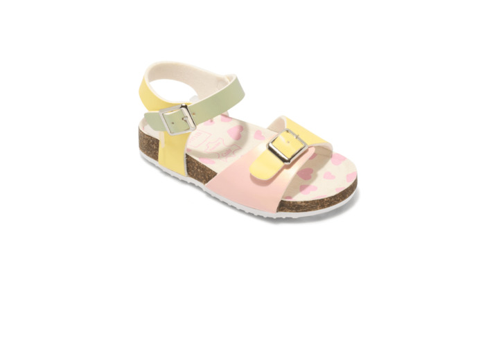 Sandale ouverte fille multicolor