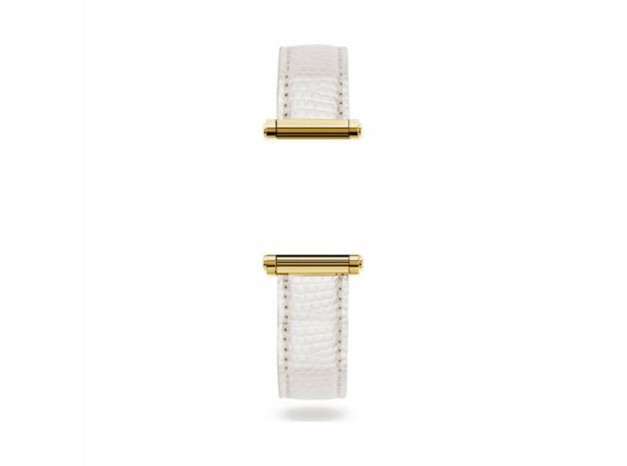 Bracelet de montre Herbelin Antarès en cuir blanc