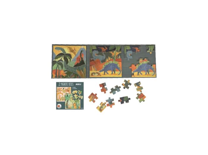 Livre Puzzles magnétiques Dinosaures - Egmont toys - 630699
