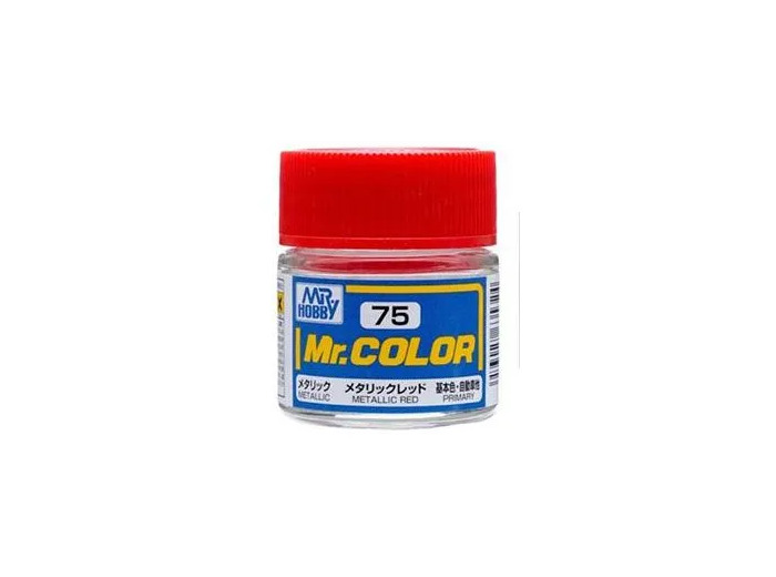 GUNZE C-075 MR. COLOR (10 ML) METALLIC RED