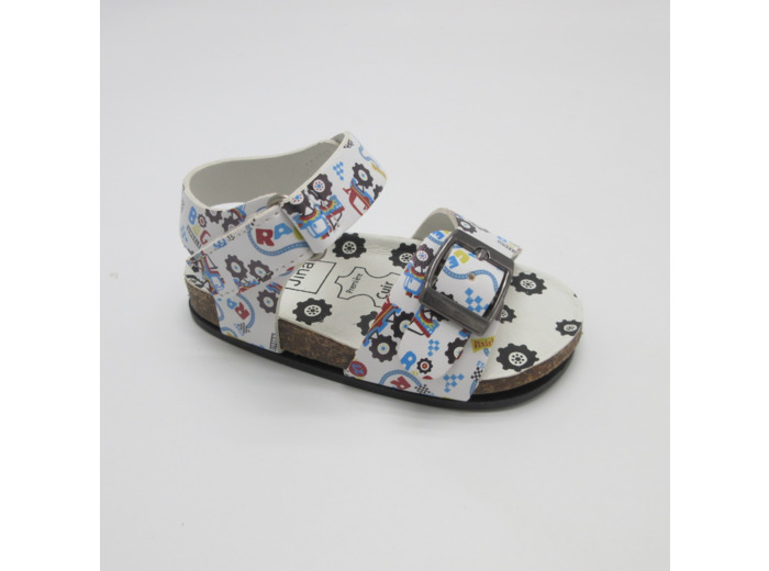 Sandale ouverte bebe garcon blanc