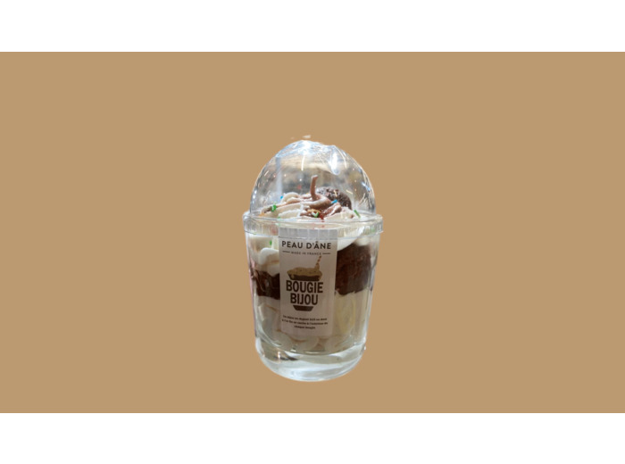 Bougie Chocolat liégeois