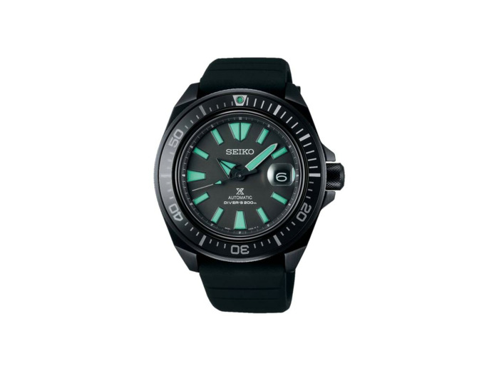 Montre Seiko Prospex Automatique Diver's 200M Black Series Night Vision édition limitée SRPH97K1
