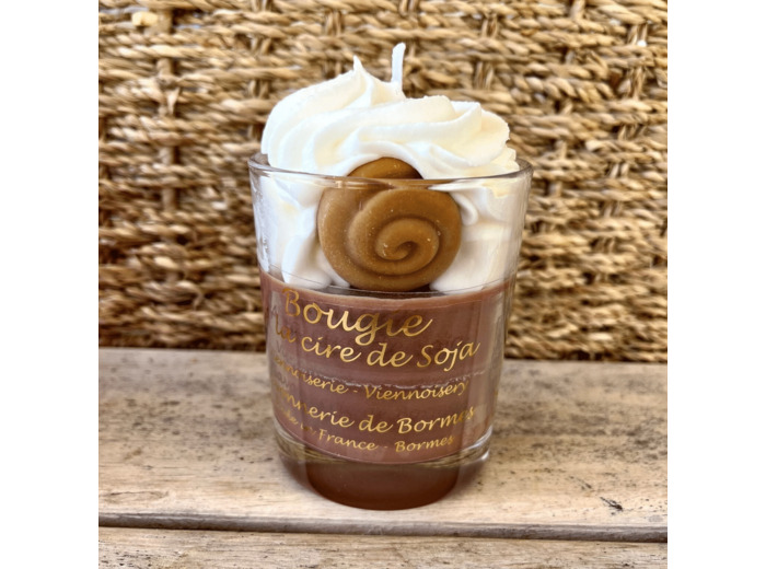 Bougie chantilly viennoiserie
