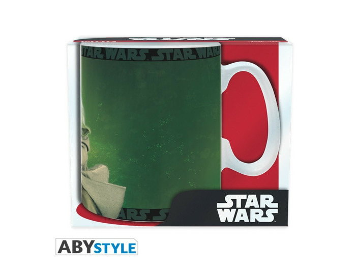 STAR WARS - Mug - 460 ml - Yoda - avec boîte