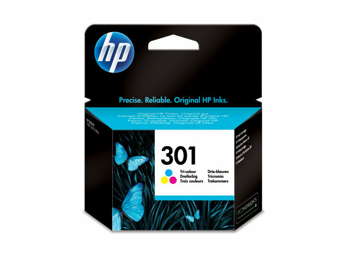 Cartouche d'encre originale hp 301 couleur