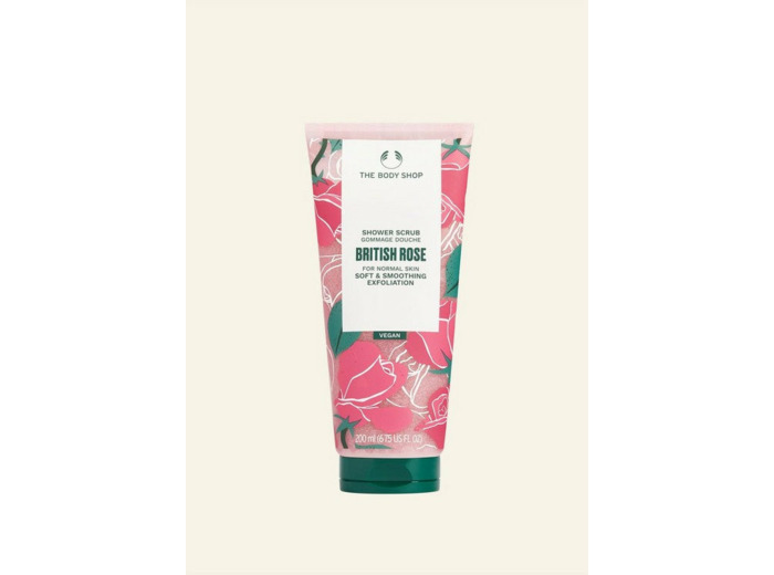 Gel douche gommant British Rose