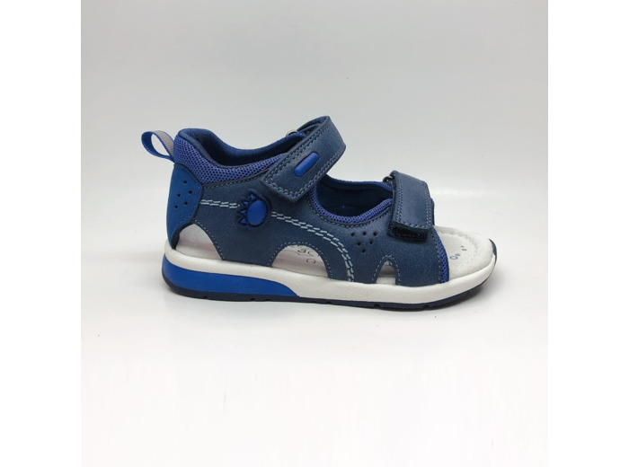 Bottillon ouvert bebe garcon marine