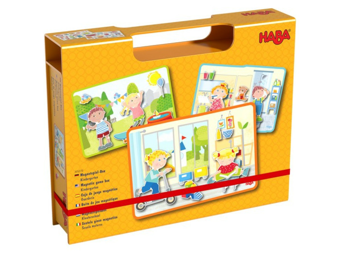 Boîte de jeu magnétique A la maternelle