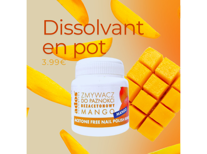 POT DE DEPOSE MANGUE- DISSOLVANT
