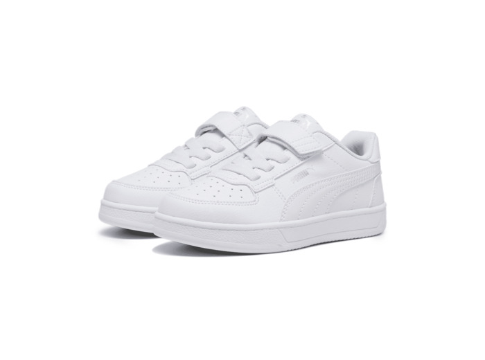 Basket junior garcon blanc puma caven