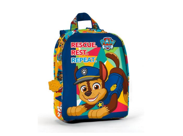 Sac a dos bleu pat patrouille