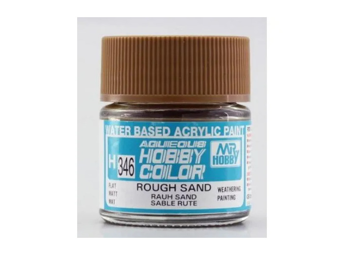 PEINTURE MAQUETTE MR HOBBY H346 SABLE RUGUEUX 10ML