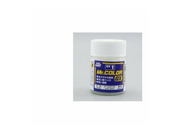 GUNZE GX-1 MR. COLOR GX (18 ML) COOL WHITE