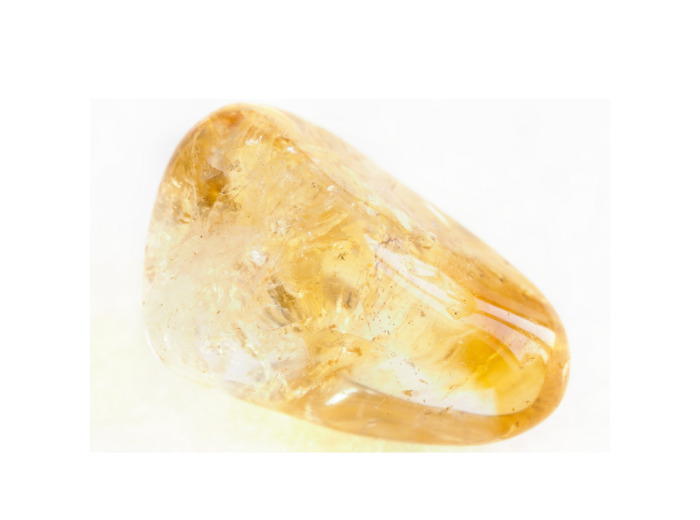 Citrine pierre roulée Qualité A