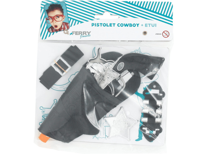 PISTOLET COW BOY AVEC SACOCHE