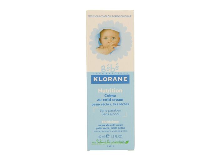 Klorane bébé crème nutritive au cold cream 40ml
