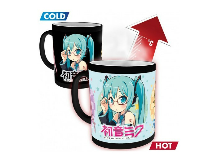 HATSUNE MIKU - Mug Heat Change - 320 ml - Groupe