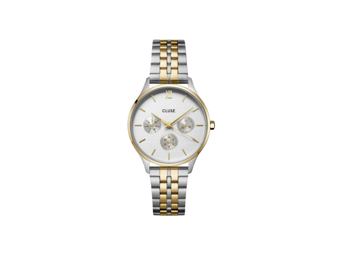 Montre Cluse Minuit Steel, Bicolour