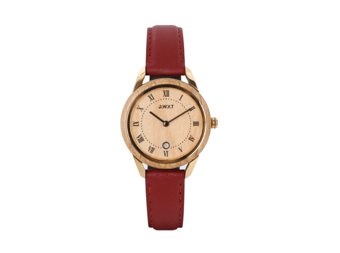 Montre D.W.Y.T Spirit Harmony Classique rouge rubis