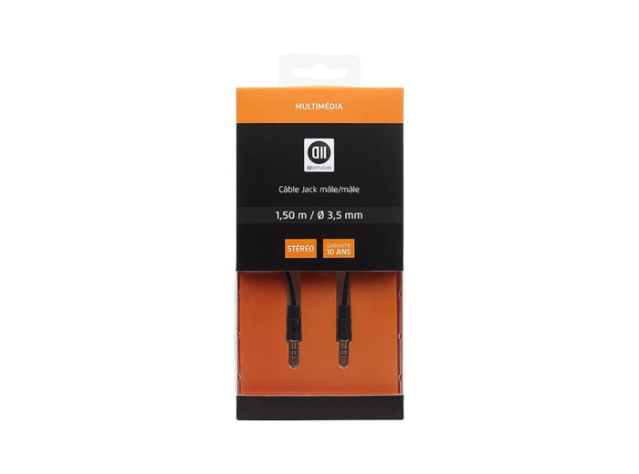 Câble jack 3.5mm mâle