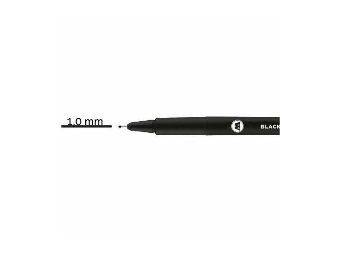MOLOTOW 703209 MARQUEUR FEUTRE FIN NOIR BLACKLINER 1.0MM