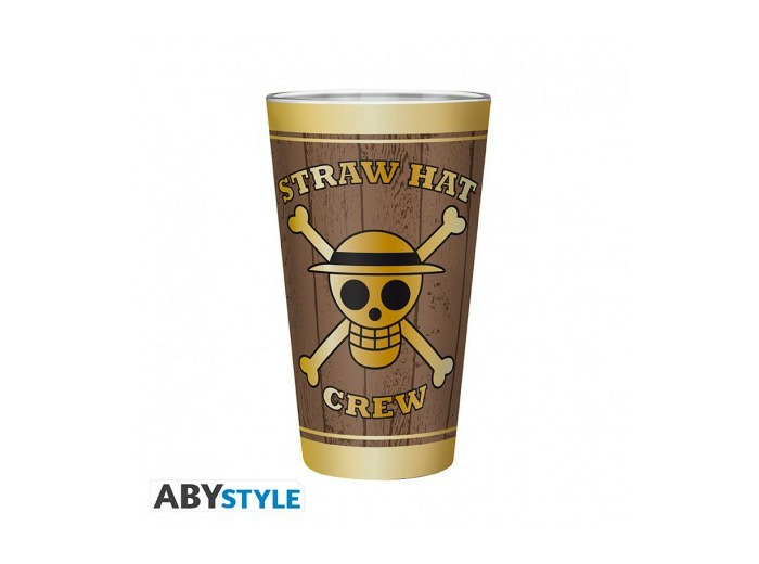 ONE PIECE - Verre XXL - 400 ml - Skulls - Mate
