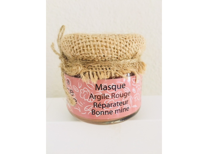 Masque argile rouge