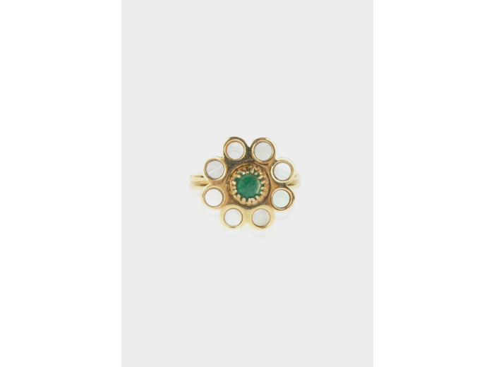 Bague Fleurs Venezia - Doré