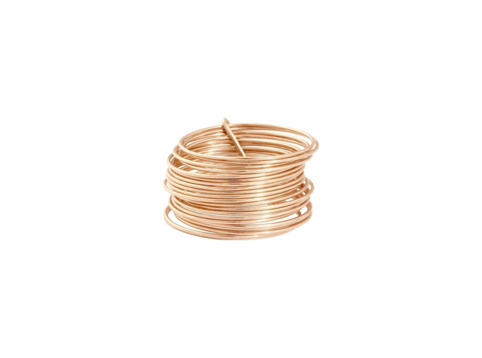 Bague Vanrycke Margherita 21 anneaux en or rose