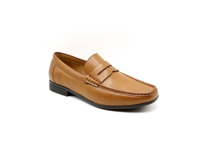 Mocassin homme camel