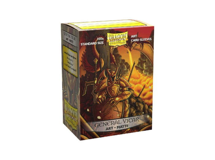 Dragon Shield - 100 Matte Art Sleeves - General Vicar : Portrait