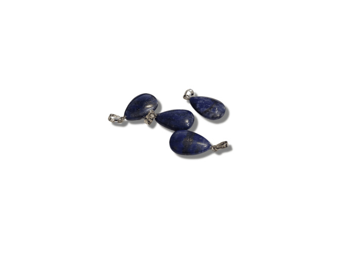 Lapis Lazuli Pend pierre roulee