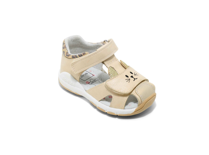 Bottillon ferme bebe fille or