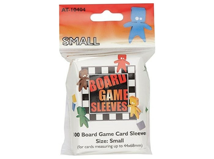 100 Board Game Sleeves 44x68mm