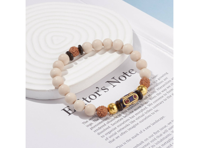 Bracelet Rudrashka perle de 6mm