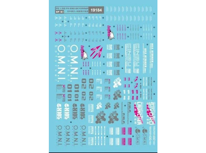 Water Decals PG FX650 SKYGRASPER