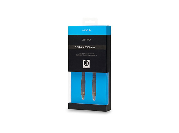 Câble jack 3,5 mm mâle 1,5 m
