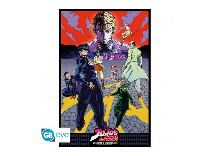 JOJO'S BIZARRE ADVENTURE - Poster "Diamond" roulé filmé (91.5x61)