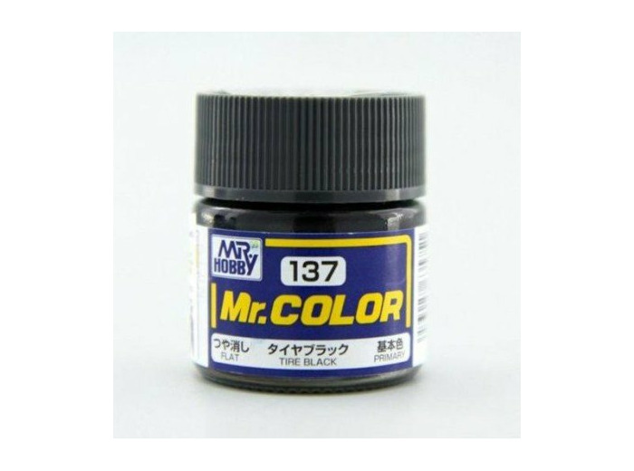 GUNZE C-137 MR. COLOR (10 ML) TIRE BLACK