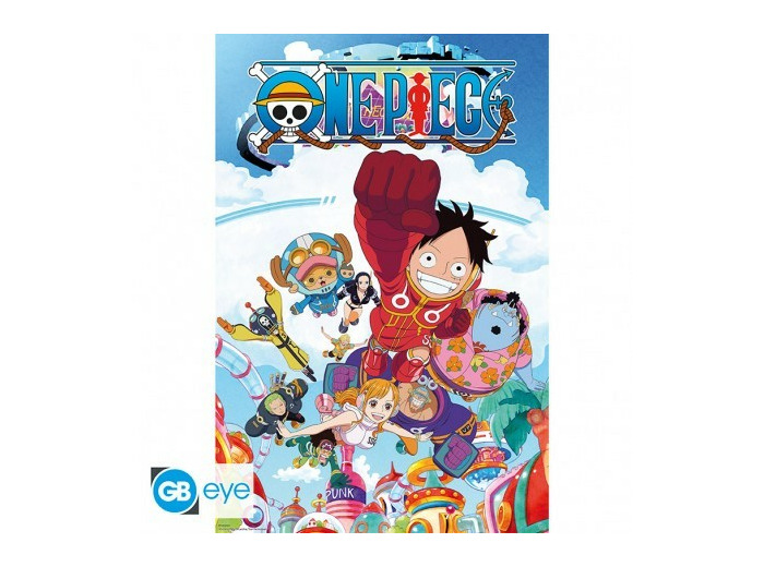 ONE PIECE - Poster Maxi 91,5x61 - Egg Head Couverture