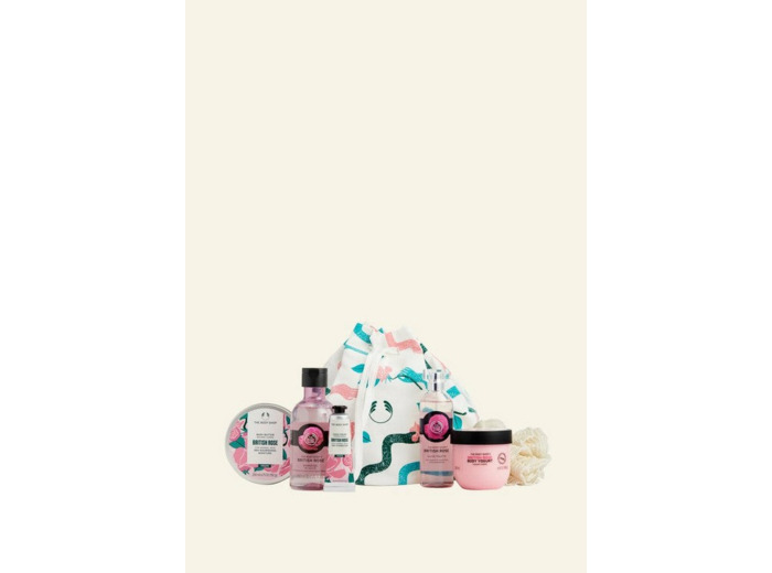Pochette cadeau British Rose Lather & Slather