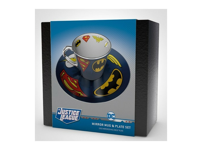 DC COMICS - Tasse à café miroir et soucoupe