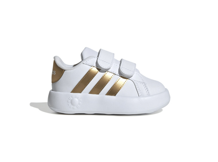 Basket fille blanc adidas grand court