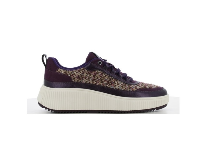 Basket femme multi marron